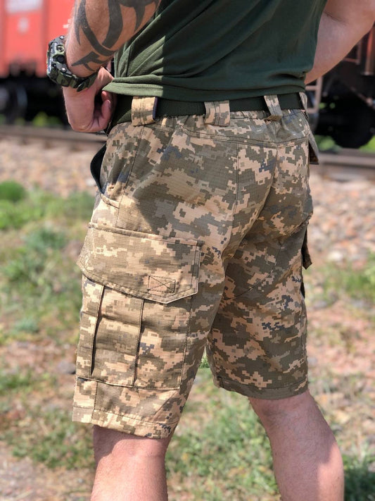Тактичні шорти, піксель
