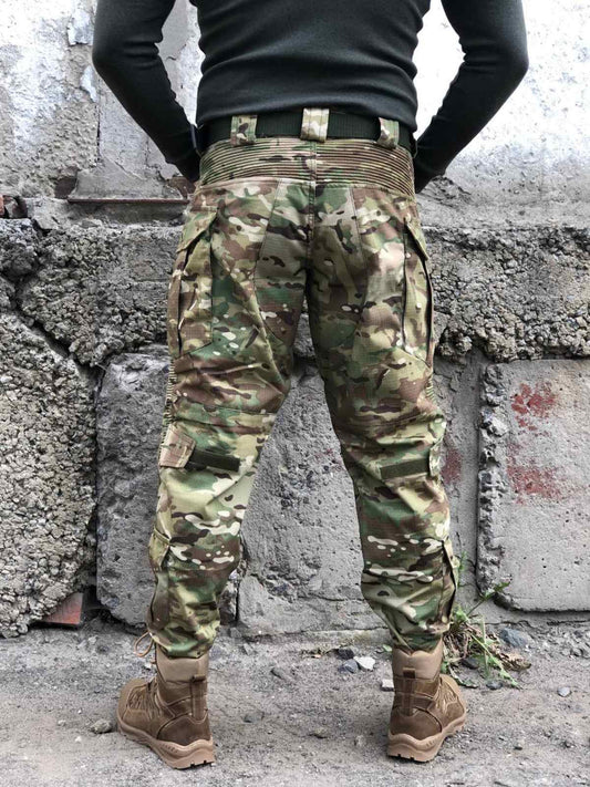 Штани тактичні UKR-TEC ріп-стоп, мультикам