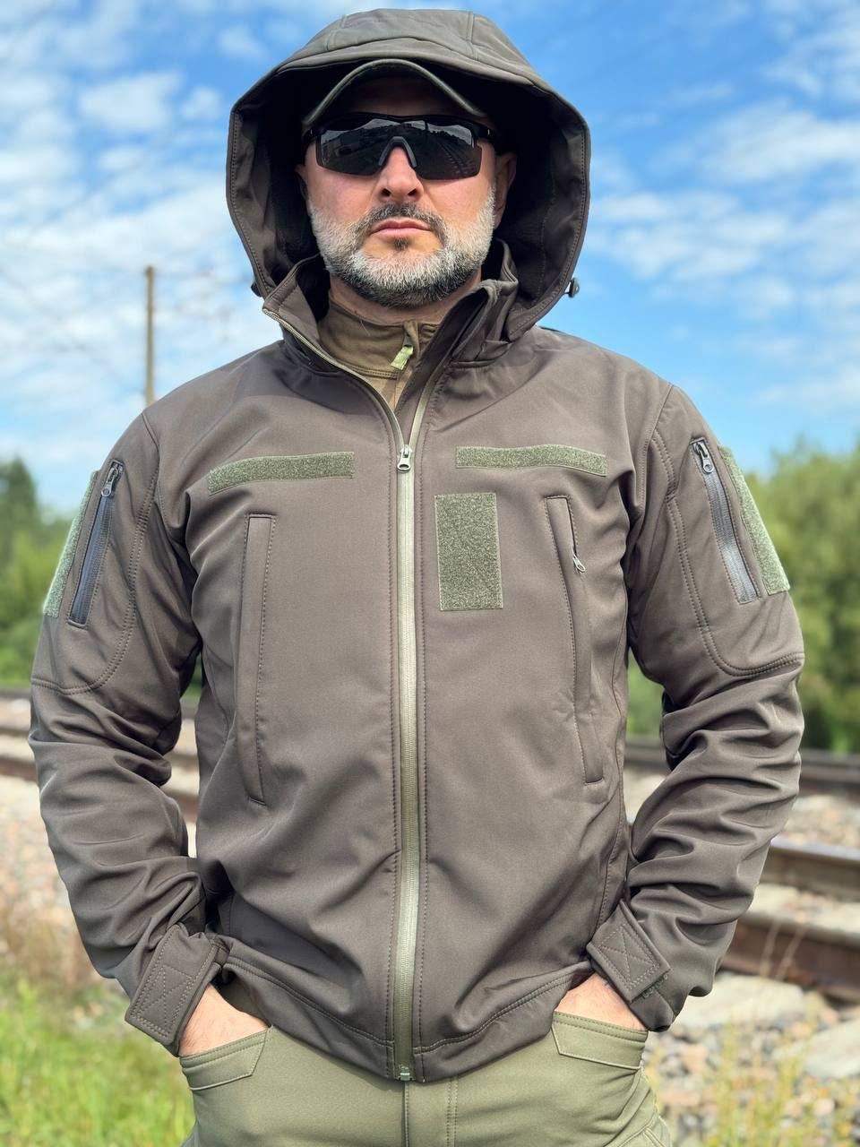 Куртка Soft Shell UKR-TEC олива