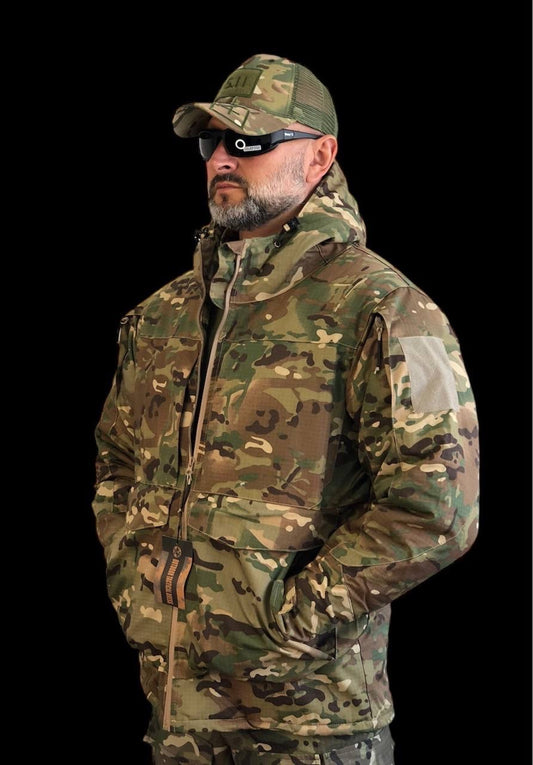 Зимова тактична куртка Omni-Heat Army Multicam мультикам