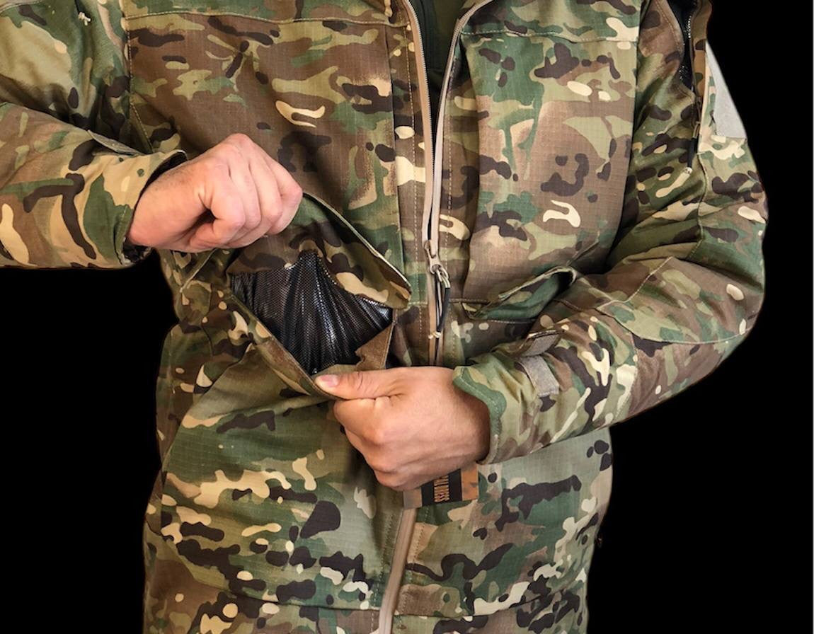 Зимова тактична куртка Omni-Heat Army Multicam мультикам