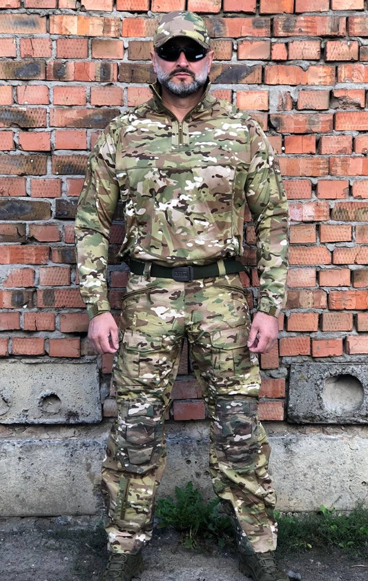 Костюм тактичний  убакс/ штани Multicam