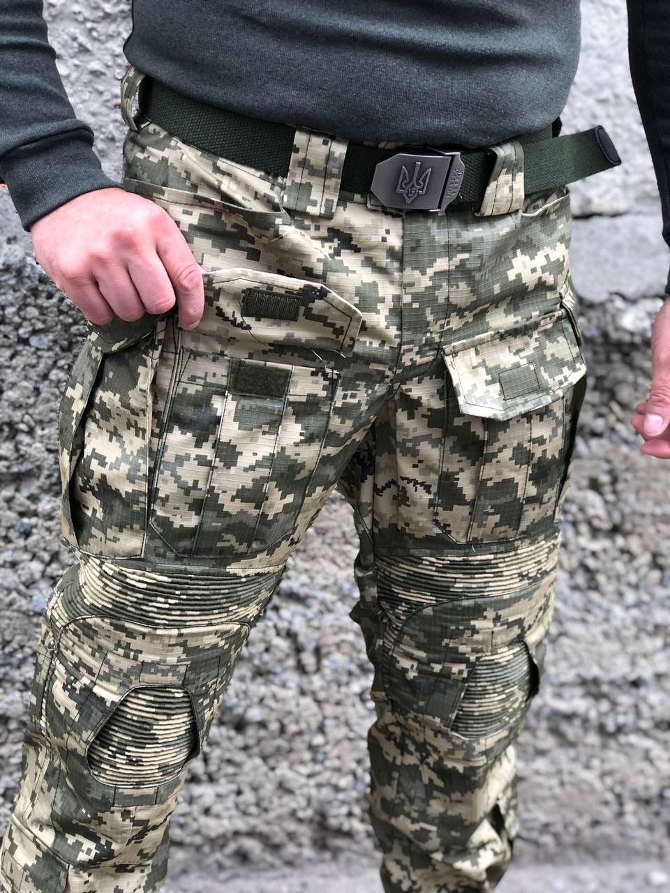 Штани тактичні UKR-TEC ріп-стоп, піксель