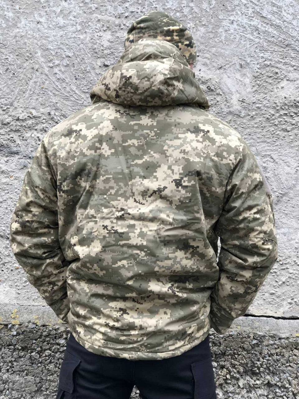 Зимова тактична військова куртка Army Omni-Heat, піксель.