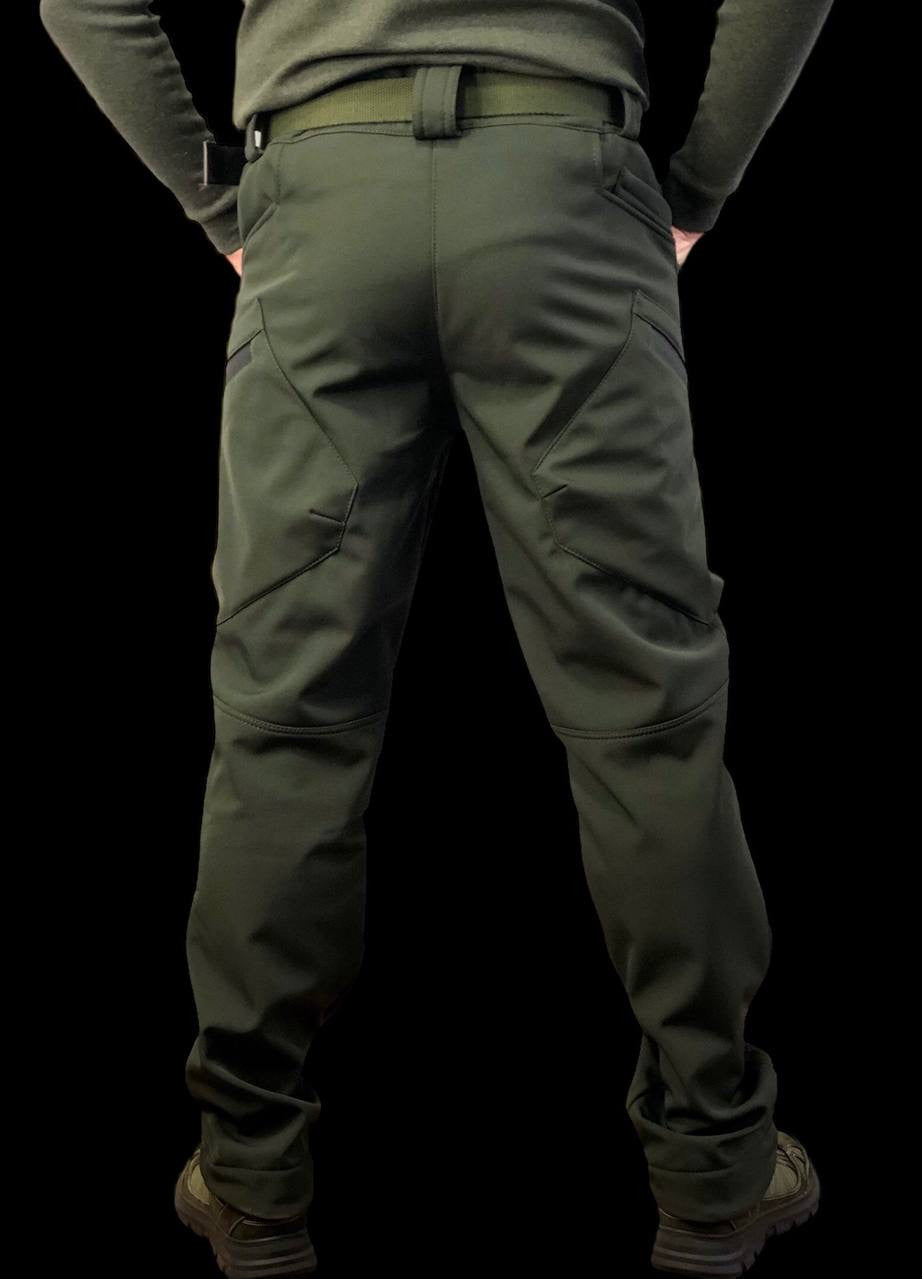 Штани, штани тактичні Soft Shell UKR-TEC, олива