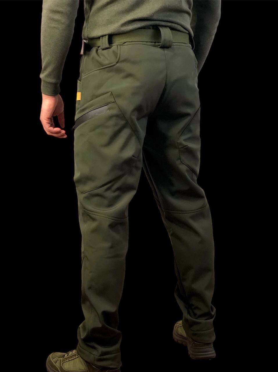 Штани, штани тактичні Soft Shell UKR-TEC, олива