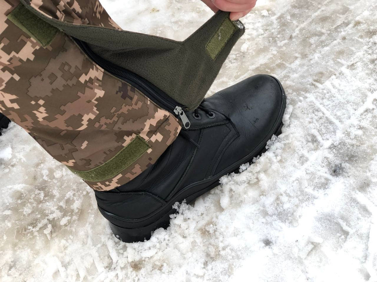 Тактичні зимові штани UKR-TEC Soft Shell Грізлі, піксель