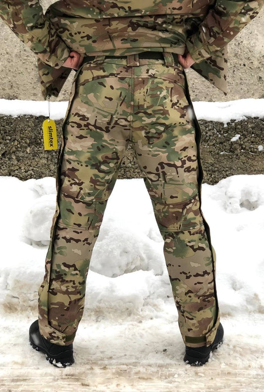 Тактичні зимові штани UKR-TEC Soft Shell Грізлі, мультикам