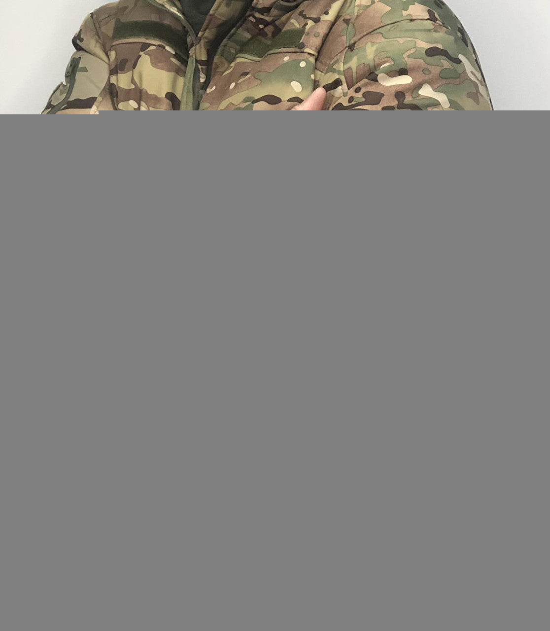 Тактична зимова куртка UKR-TEC Soft Shell, мультикам
