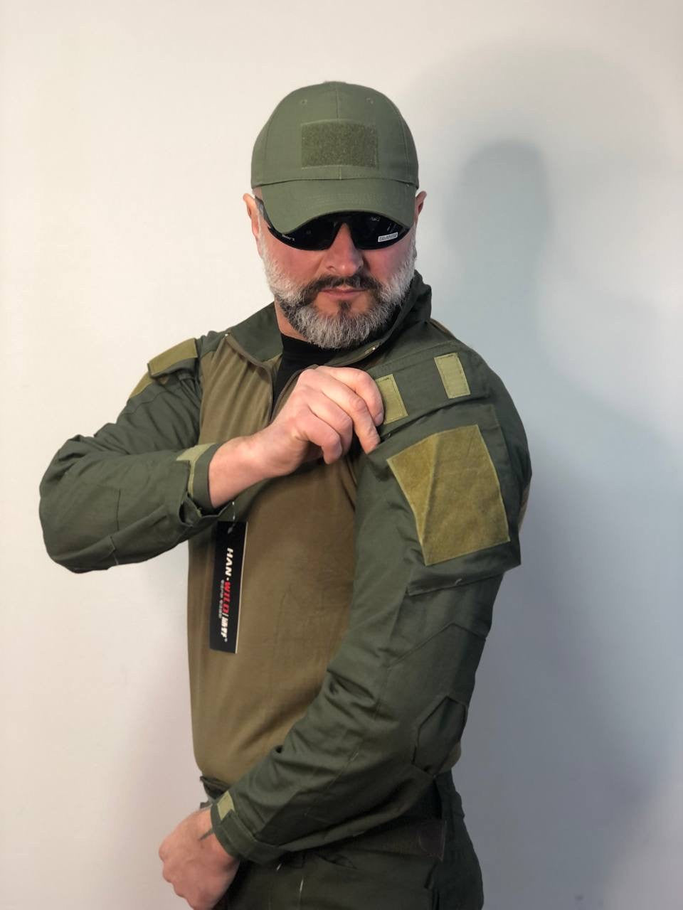 Тактична бойова сорочка, убакс HAN WILD Combat G, олива