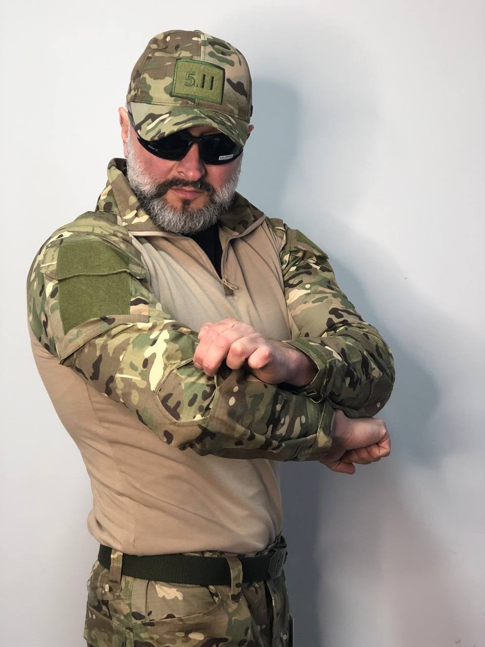 Тактична бойова сорочка, убакс HAN WILD Combat G, мультикам
