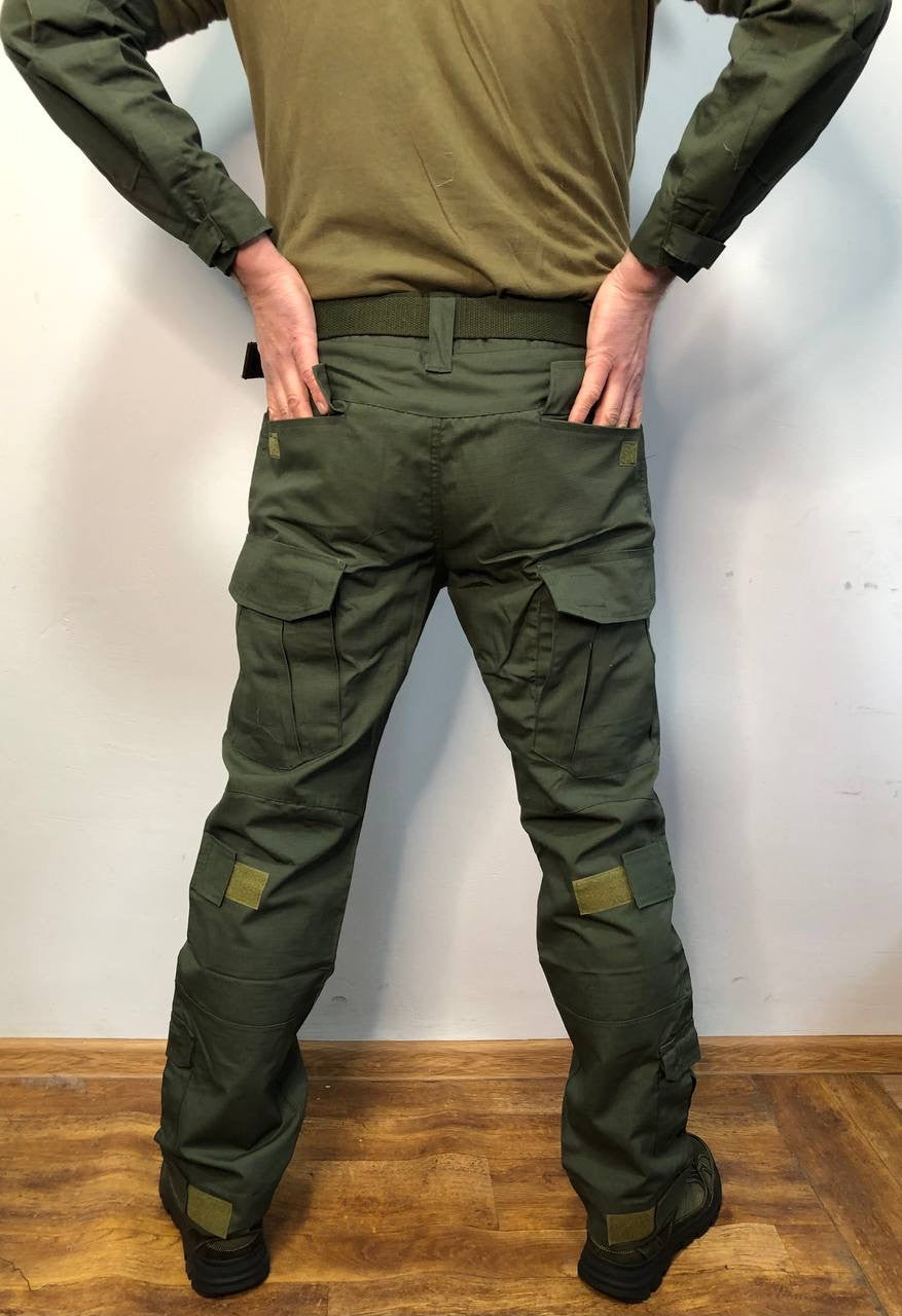 Тактичні штани HAN-WILD Combat G2, олива