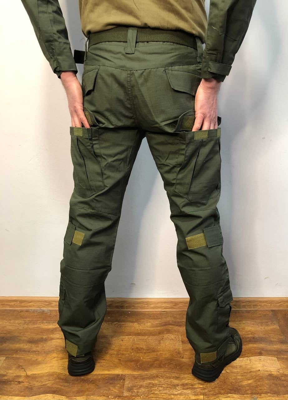 Тактичні штани HAN-WILD Combat G2, олива