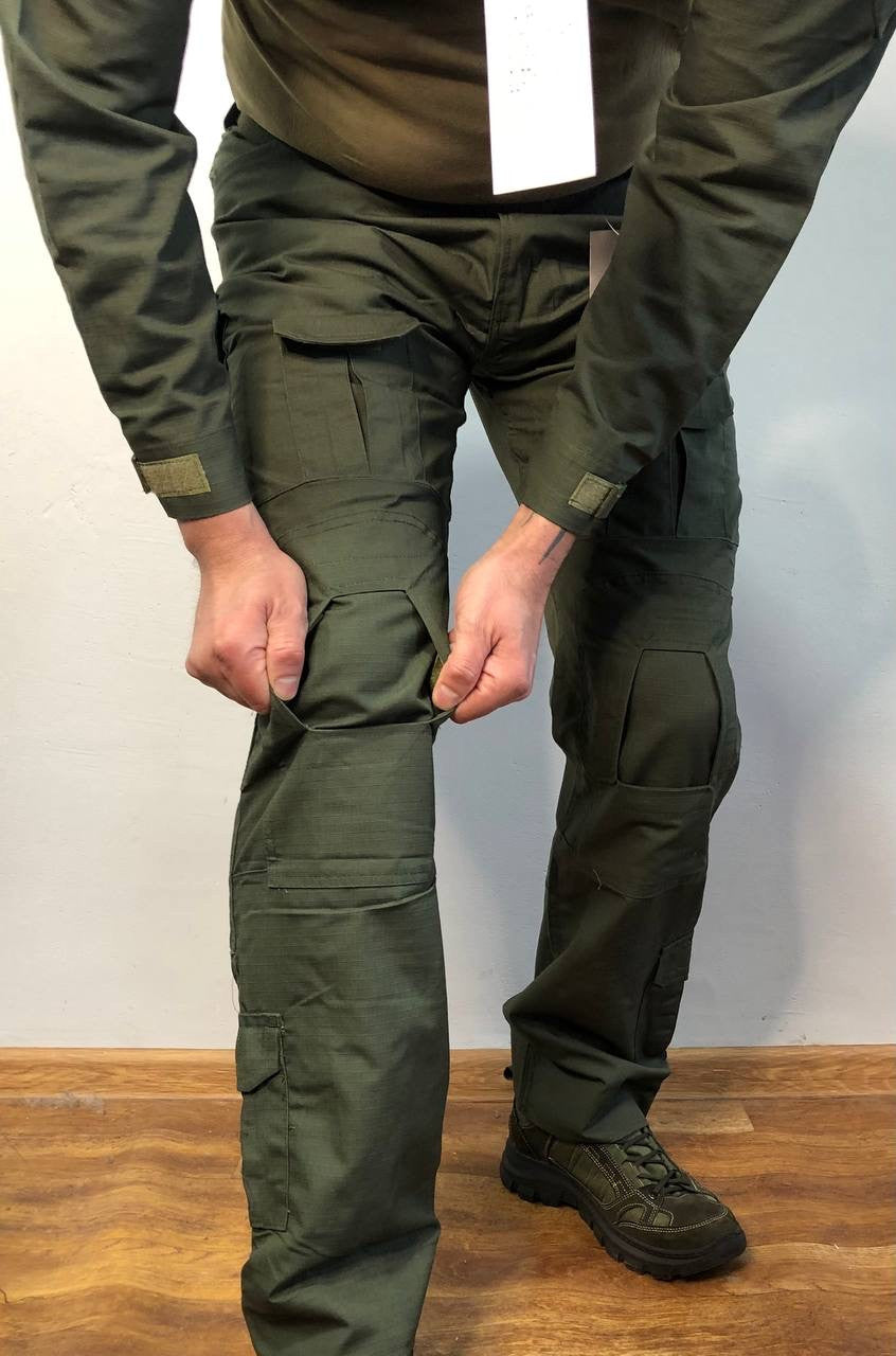 Тактичні штани HAN-WILD Combat G2, олива