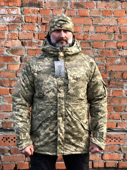 Тактична зимова куртка, парка 4.5.0 піксель