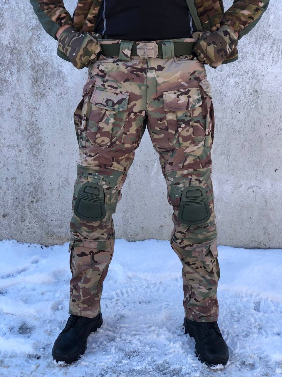 Тактичні штани Soft Shell UKR-TEC мультикам 2