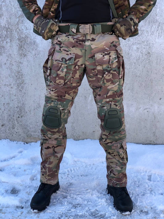 Тактичні штани Soft Shell UKR-TEC мультикам 2
