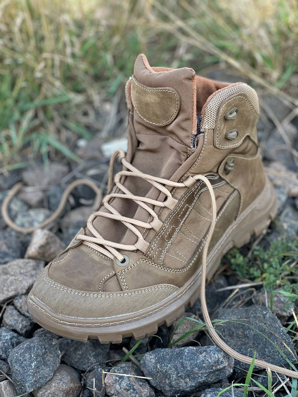 Тактичні черевики Пегас койот, шкіра\мембрана