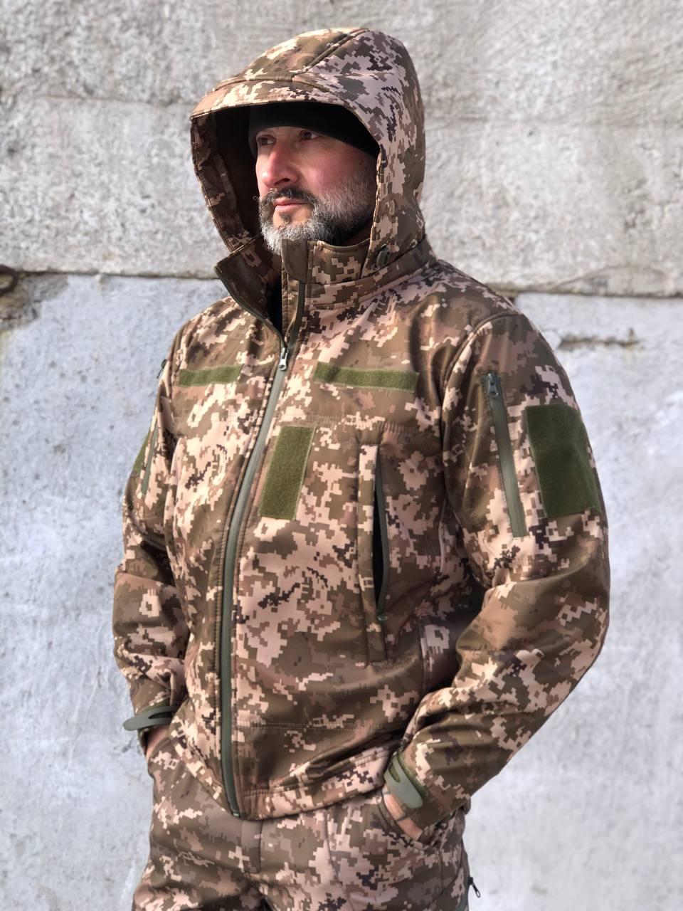Костюм softshell UKR-TEC піксель