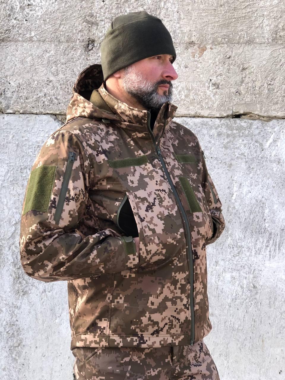 Костюм softshell UKR-TEC піксель