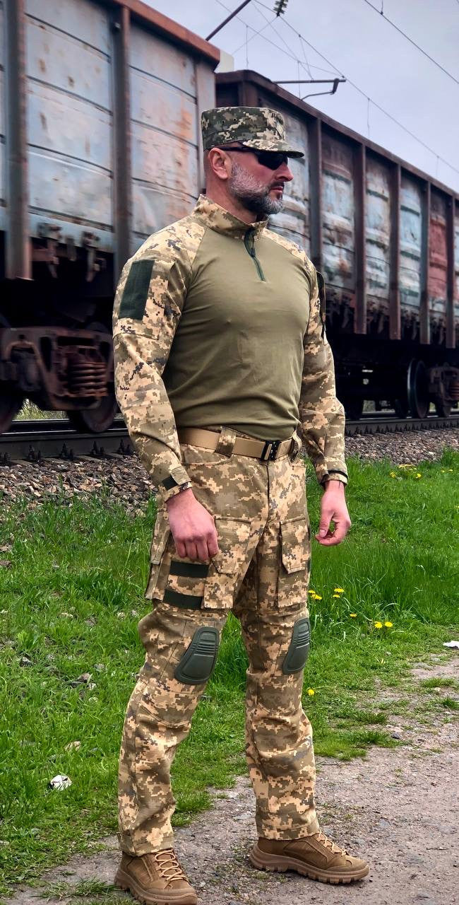 Тактичні штани з системою Molle, піксель