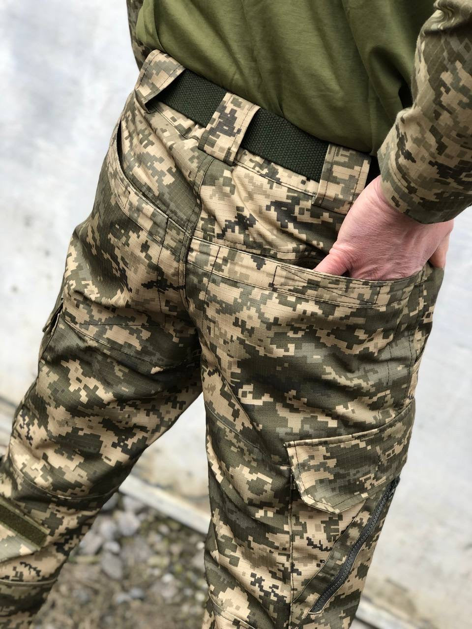 Штани тактичні Пегас ріп-стоп піксель