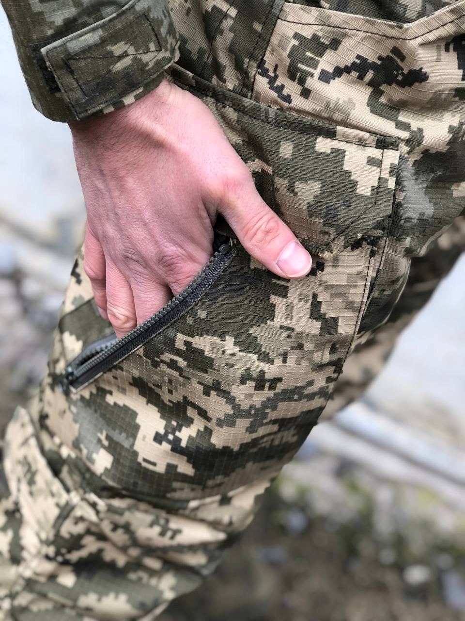 Штани тактичні Пегас ріп-стоп піксель