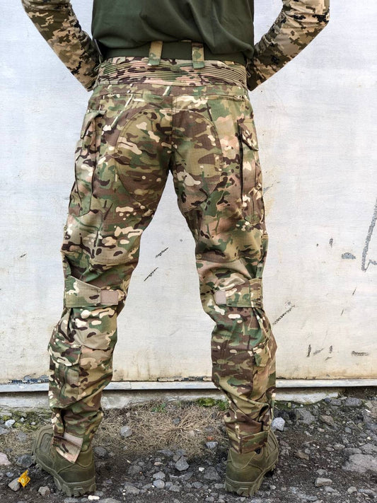 Тактичні штани з еластичними вставками, мультикам
