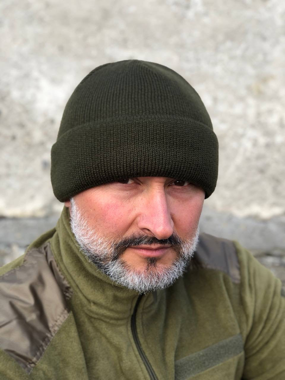 Шапка зимова,  олива