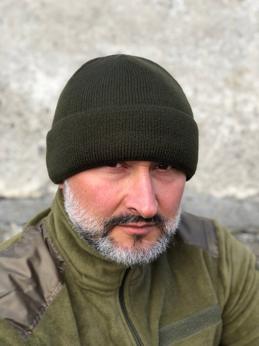 Шапка зимова,  олива