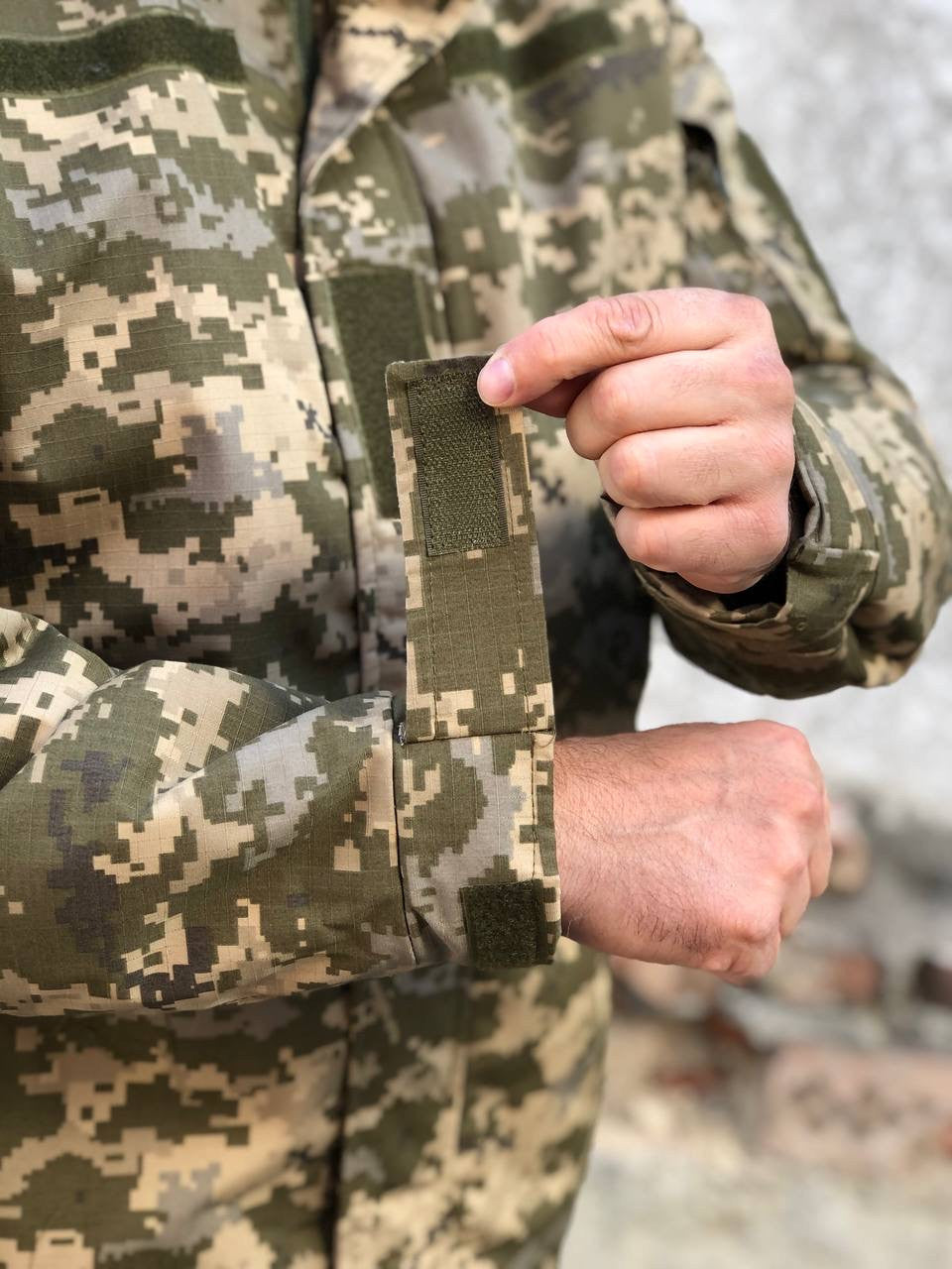 Бушлат зимовий, ріп-стоп піксель 46-66р.