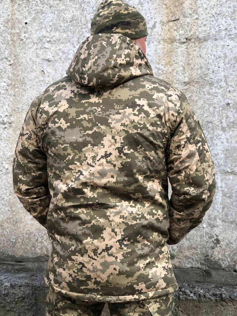 Бушлат зимовий, ріп-стоп піксель 46-66р.