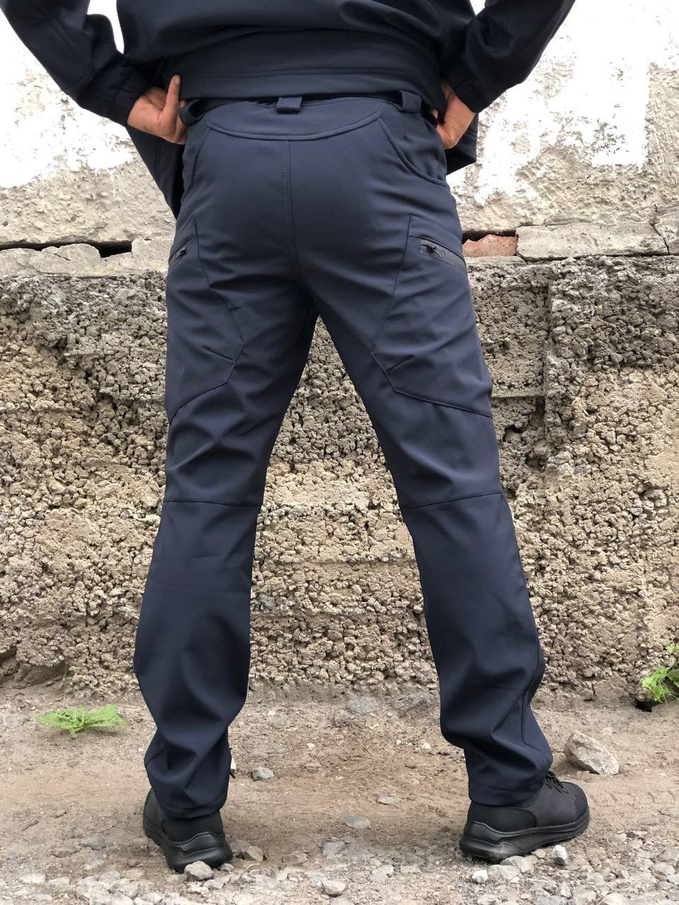 Тактичні штани Soft Shell UKR-TEC, сині