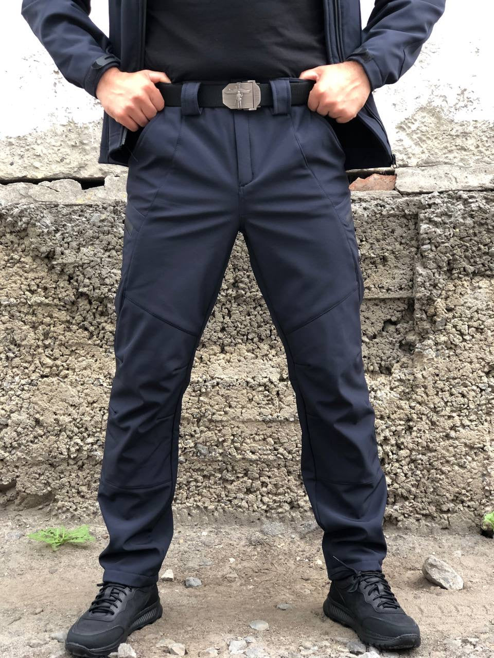 Тактичні штани Soft Shell UKR-TEC, сині
