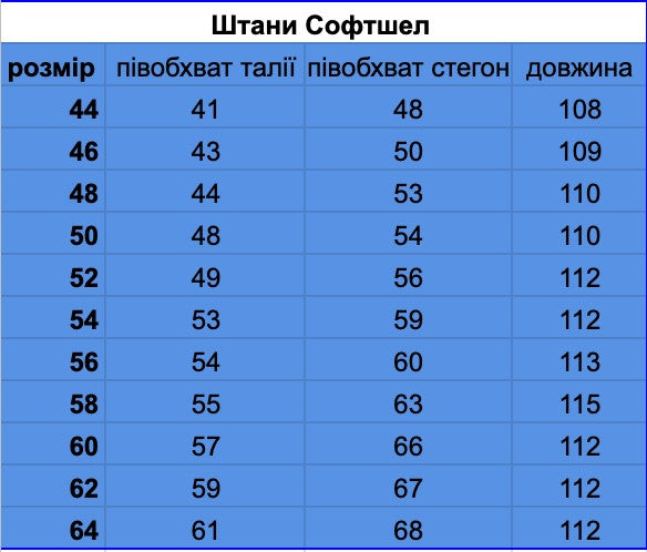 Тактичні штани Soft Shell UKR-TEC мультикам 2