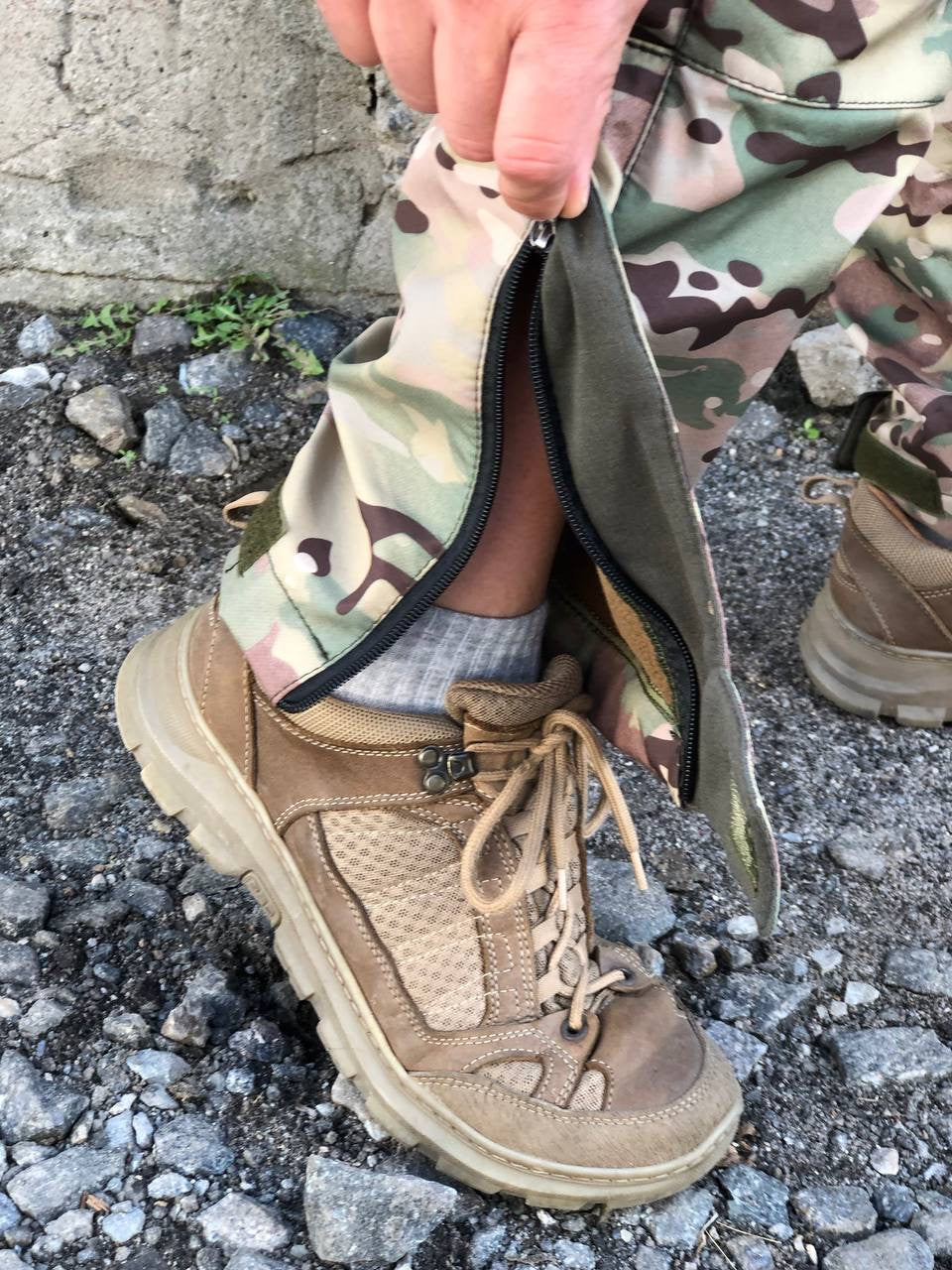 Тактичні штани Soft Shell UKR-TEC під наколінники \ мультикам