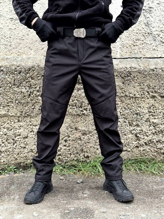 Штани тактичні Soft Shell UKR-TEC / чорні
