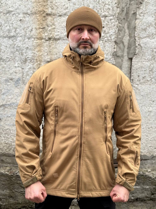 Куртка тактична KODOR Soft Shell койот