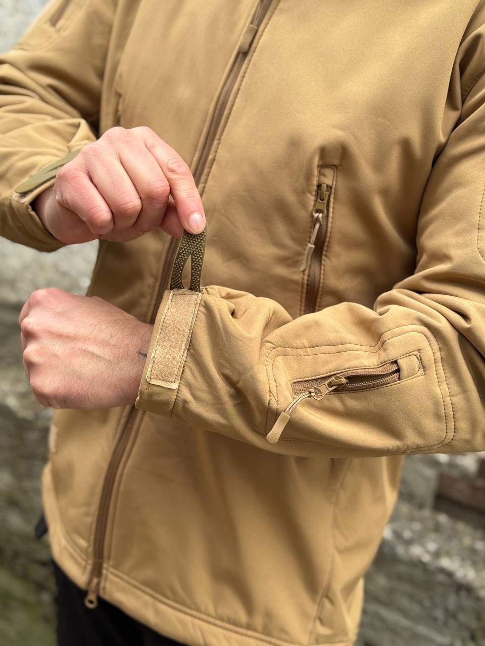 Куртка тактична KODOR Soft Shell койот