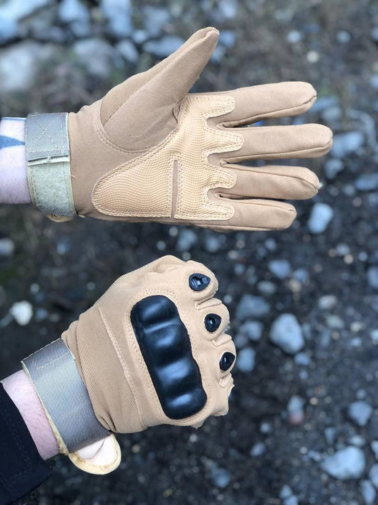 Рукавиці тактичні Oakley повнопалі \ койот