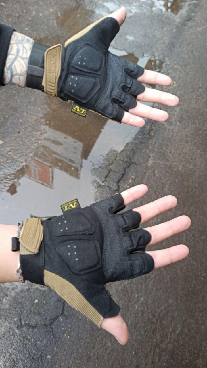 Рукавиці Mechanix беспалі / койот
