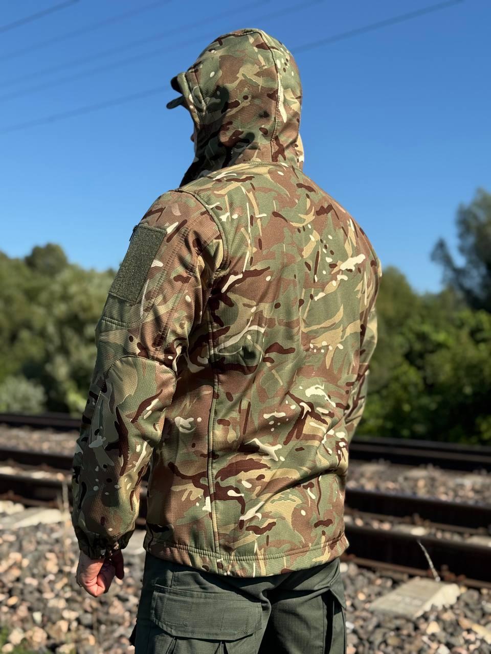 Куртка тактична Soft Shell UKR-TEC мультикам.