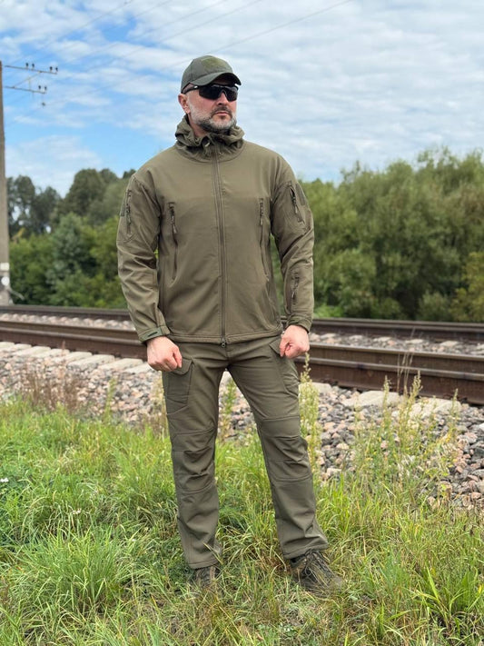 Костюм тактичний Soft Shell  \ олива