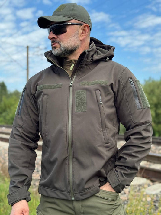 Куртка Soft Shell UKR-TEC олива