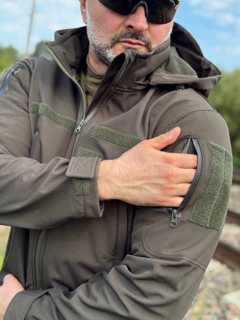 Куртка Soft Shell UKR-TEC олива