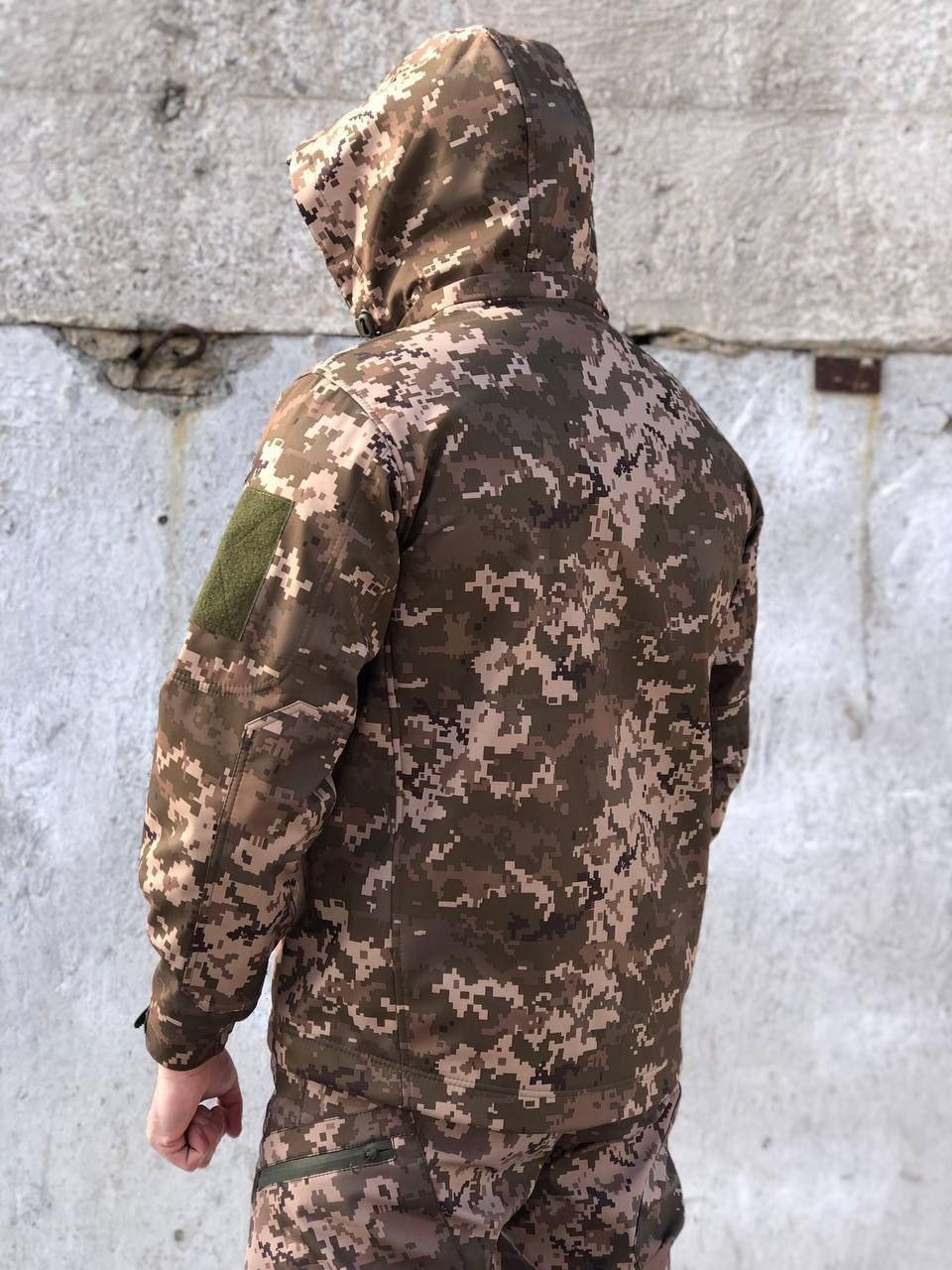 Куртка тактична Soft Shell UA, піксель