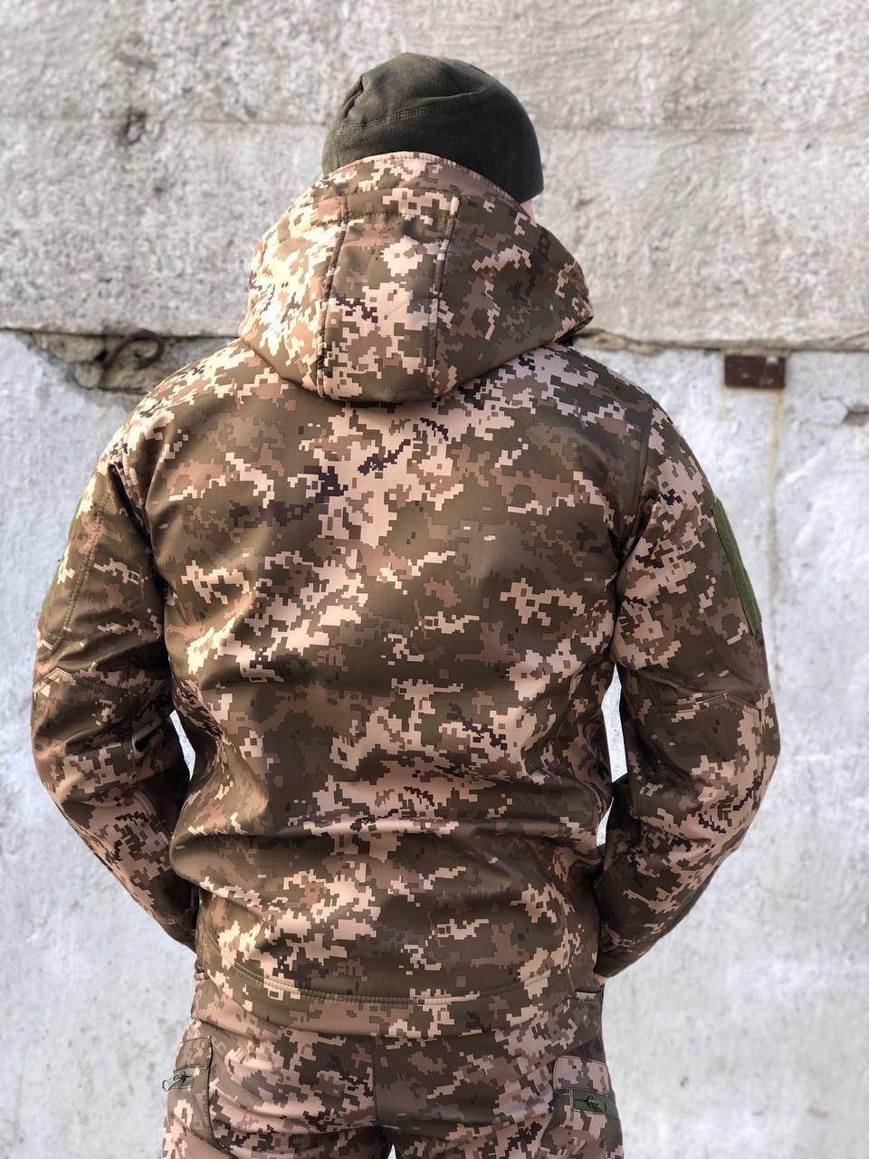 Куртка тактична Soft Shell UA, піксель