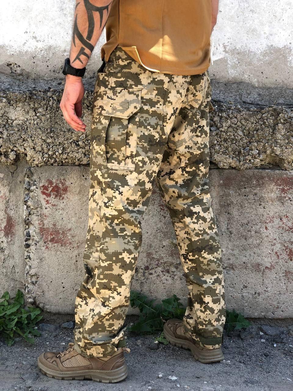 Штани Армійські ріп-стоп піксель