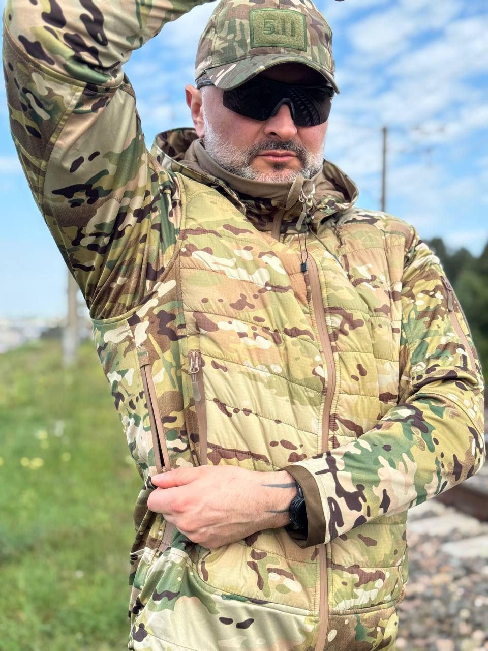 Куртка тактична полегшена Call Dragon Multicam