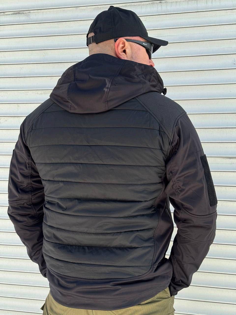 Куртка тактична полегшена YINREN Black